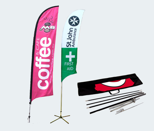 Angled Flag Banners