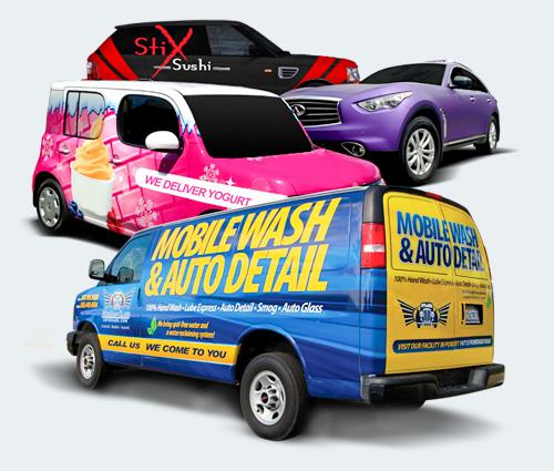 Custom Vehicle Decals Printing and Wrap Service in Orlando Florida